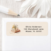 新しいチャプター開始ブライダルシャワー差出人住所 ラベル (インサイチュ)