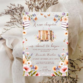 新しいチャプター開始ブライダルシャワー 招待状