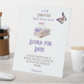 新しいチャプター開始ブランチおむつラッフルベビーシャワー 台座サイン (インサイチュ)