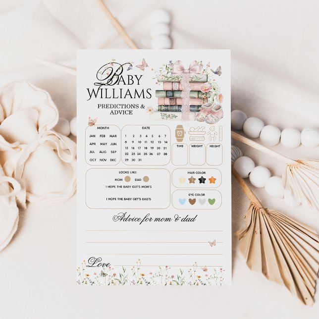 新しいチャプター開始ベビーガールシャワー推測ゲーム (クリエイターアップロード済み)