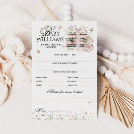 新しいチャプター開始ベビーガールシャワー推測ゲーム