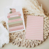 新しいチャプター・ストーリーブックフローラブライダルシャワー 招待状