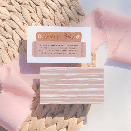 新しいチャプター・ストーリーブックベビーシャワーベビー エンクロージャーカード