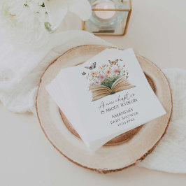 新しいチャプター・ストーリーブックベビーシャワー スタンダードランチョンナプキン