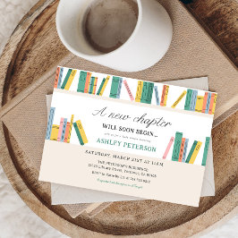 新しいチャプター・ストーリーブックベビーシャワー 招待状
