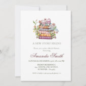 新しいチャプター・ストーリー・ブック・ブライダルシャワー 招待状 (正面)
