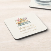 新しいチャプター・ブックス赤ちゃんシャワー コースター (左側)