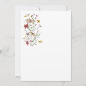 新しいチャプター・ベイビー・シャワー 招待状 (裏面)