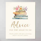 新しいチャプター・ワイルドフラワーブックスアドバイスポスター ポスター (正面)