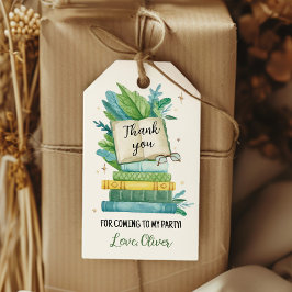 新しいチャプターStorybookパーティーありがとうラベル ギフトタグ