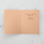 新しいチョコレート誕生日カード カード (内部)