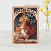 新しいチョコレート誕生日カード カード (黄色い花)