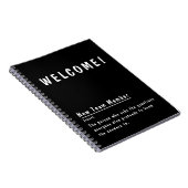 新しいチームメンバーの定義のおもしろい開始 ノートブック (右側)