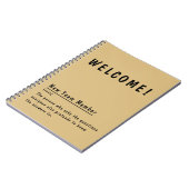 新しいチームメンバーの定義のおもしろい開始 ノートブック (左側)