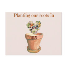 新しいテキサス州の発表に私たちのルーツを植え付ける