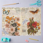 新しいデコール転送フローラの切り離しティッシュペーパー 薄葉紙 (クラフト)