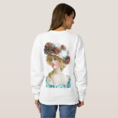 新しいデザインtシャツ スウェットシャツ (裏面フル)