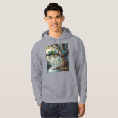 新しいデザインTシャツ パーカ (正面フル)