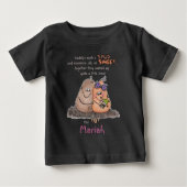 新しいトット ベビーTシャツ (正面)