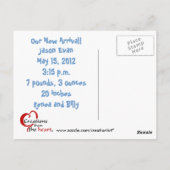 新しいトット ポストカード (裏面)