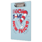 新しいトリックを知っている帽子の中の猫 クリップボード (左)