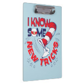 新しいトリックを知っている帽子の中の猫 クリップボード (右)