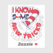 新しいトリックを知っている帽子の中の猫 シール (シート)