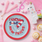 新しいトリックを知っている帽子の中の猫 ペーパープレート (パーティー)