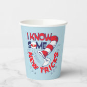 新しいトリックを知っている帽子の中の猫 紙コップ (左)