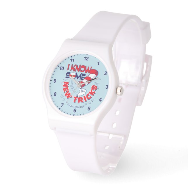 新しいトリックを知っている帽子の中の猫 腕時計 (傾斜)