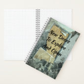 新しいドアの行頭文字 ノートブック (内側)