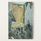 新しいドアの行頭文字 ノートブック (裏面)