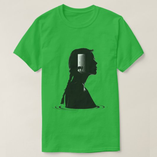 新しいドア1 Tシャツ (デザイン正面)