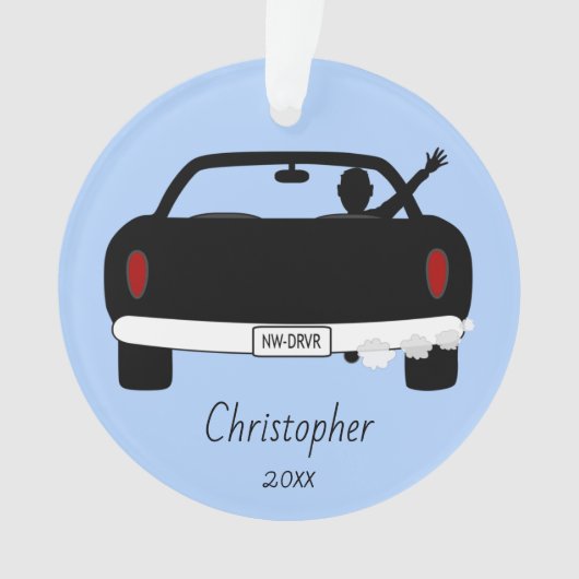 新しいドライバの右側-ボーイ オーナメント (正面)