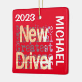 新しいドライバーの超常的カスタム セラミックオーナメント (左)