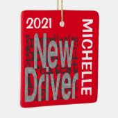 新しいドライバーの超常的カスタム セラミックオーナメント (右)