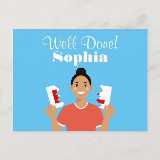 新しいドライバーアバターのお知らせポストカード 案内ポストカード (正面)