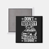 新しいドライブをドライブする権限が付与されていおもしろいる心配はない マグネット (正面/裏面)