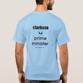 新しいドライブ・イギリスフォワード Tシャツ (裏面)