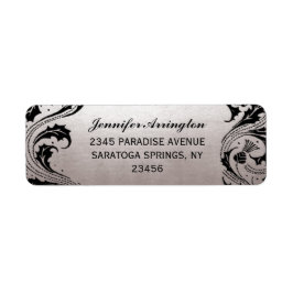 新しいドリームウェディングスタンプ – シルバー&ブラック ラベル