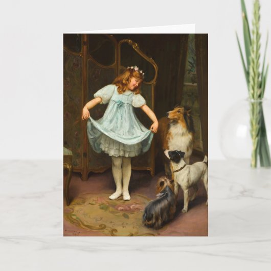 新しいドレス | アーサー・ジョン・エルセリ カード (正面)