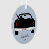 新しいド10代のライバーガール オーナメント (正面)