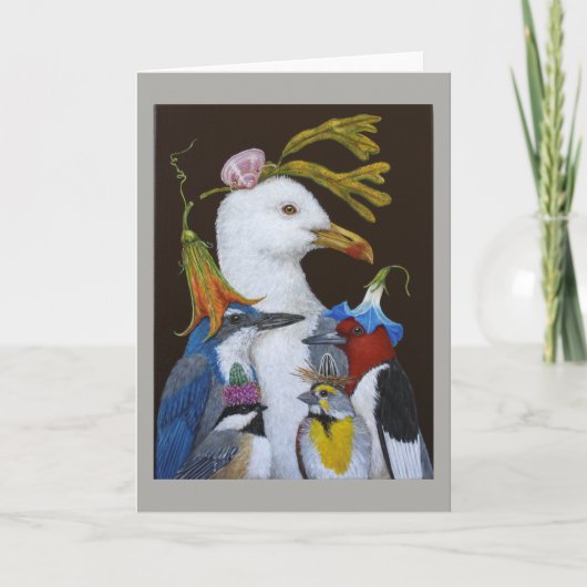 新しいナニーのグリーティングカード カード (正面)