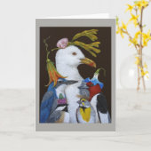 新しいナニーのグリーティングカード カード (黄色い花)