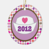 新しいナースの2012年の記念品のオーナメントのギフト セラミックオーナメント (左)