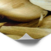 新しいニンニク写真 ポスター (角)