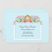 新しいネスト引っ越しのお知らせ 招待状 (正面/裏面)