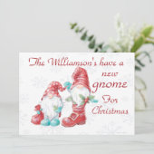 新しいノームのクリスマスホリデーおもしろ シーズンカード (スタンド正面)