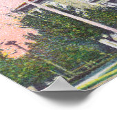 新しいハイスクールナパの外観、カリフォルニア州 ポスター (角)