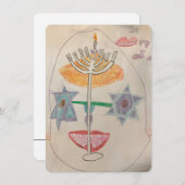 新しいハヌカカード！ シーズンカード (正面/裏面)